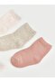 Patterned Baby Girl Socks 5-Pack (W6) - 2