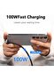 كيبل توصيل USB C إلى USB C على شكل U، زاوية 180° USB نوع C ذكر إلى أنثى شحن سريع، 10 جيجابايت في الث - 4