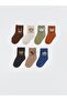 Animal Printed Baby Boy Socks 7-Pack (W6) - 3