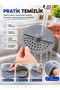 Silicone Twist Sink Drain Strainer Hair and Food Residue Catcher Kitchen Bathroom Drain Filter - 5