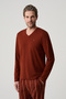V-neck pajama set - 2
