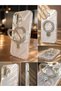iPhone 17 Compatible Premium Stone Glossy Pearlescent Case with Stand – Camera Frame, Stylish Design, Shock Absorbing - 2
