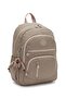 Luxury Crinkle Fabric High School and Middle School Backpack, Crinkle School Bag, Monkey Keychain Gift - 5