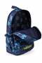 Calligraphic Patterned School Backpack Fan Student Daily Bag 45X30X12 cm - 6