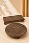 2-Piece Wooden Presentation Set Natural