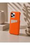 iPhone 15 Pro (6.1 Inch) Compatible Leather Phone Case with Open Sides, Frameless Slim Design, Card Holder Compartment and Card Slot - 3