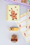 Stationery Set 4 Pieces A4 Notebook with Stickers, Notepad, Eraser, Pencil Sharpener, 0.7 mm Tip Pen - 4