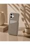 iPhone 16 (6.1 Inch) Compatible Leather Phone Case with Open Sides, Frameless Slim Design, Card Holder Compartment and Card Slot - 3