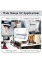 Hasthib 2-Tier Clear Acrylic Business Card Holder, Desktop Organizer, Sturdy Thick Base, Large Capacity - 5