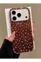 iPhone 17 Pro Compatible (Internally Printed) Shiny Patterned Soft Transparent Side Flashy Phone Case
