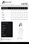 Women's Brown Winter Denim Trousers with Elastic Waist, Logo and Accessory Detail - 6