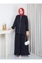 Tensel Fabric Zippered Jacket and Pants Double Set - 4