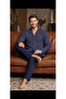 '100% Cotton Men's Pajama Set with Buttons All over' - 2