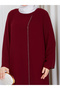 Plus Size Dress with Stone and Pearl Embellishments - 7