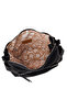 Women's Black Long Strap Shoulder Bag Ab100026Sf - 4