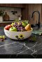 Sunflower Patterned Serving Presentation Bowl 20 cm Ceramic Model - 4