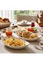 Kayık Plate Set of 2 Patterned Ceramic Model 30X16 cm Presentation Plates - 3