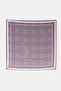 Karma Pattern Twill Scarf Mink