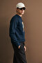 Storm Men's Sweatshirt Navy Blue - 5