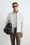Lukas Kaz Feather Men's Coat Ecru