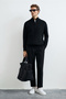 Asher Men's Sweater Black - 2