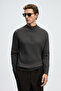 Asher Men's Sweater Dark Brown - 4