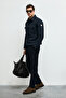 Orsen Goose down Men's Coat Navy Blue - 4