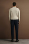 Asher Men's Sweater Beige - 6