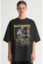 Ironmaiden Rock Metal Music Band Printed Unisex Oversize Premium T-Shirt - 2