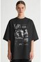 Korn Rock Metal Music Band Printed Unisex Oversize Premium T-Shirt - 2