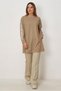 Eyelet Detail Sweatshirt Tunic 46823 - 2