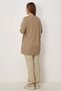 Eyelet Detail Sweatshirt Tunic 46823 - 4