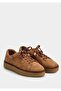 Tan Leather Women's Sneaker - 2