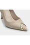 Beige Women's Shoes - 5