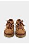 Tan Leather Women's Sneaker - 3