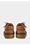 Tan Leather Women's Sneaker - 4