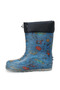 Andy P Navy Blue Boys' Rain Boots - 3