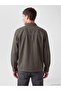 Vizyon New Season Khaki Regular Fit Men's Jean Shirt - 4