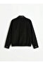 Ozmarka New Season Black Regular Fit Shirt Collar Velvet Men's Jacket - 7