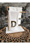 Checkered D Lettered and Striped Kitchen Towel Set of 2 (30X50)