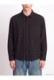 Peak New Season Black Relax Fit Plaid Men's Shirt - 3