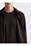 Vizyon New Season Brown Regular Fit Soft Touch Men's Jacket - 5