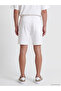 Vizyon New Season White Regular Fit Men's Shorts - 4