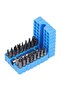 33Pcs Security Screwdriver, Screwdriver Bit Hex Shank Screwdriver Bit Bit 1/4in Hex Shank Tool Set Kit for Maintenance Repair - 4