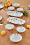 Seren 14 Piece Breakfast Set for 6 People Ckr4816 - 4