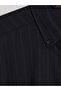Ozmarka New Season Navy Blue Slim Fit Striped Men's Shirt - 7