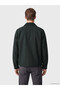 Ozmarka New Season Green Regular Fit Velvet Collar Men's Jacket - 3