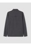 Peak New Season Anthracite Loose Fit Dobby Men's Shirt - 7