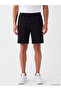 Özmarka New Season Black Standard Fit Men's Shorts - 2