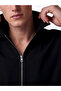 Vizyon New Season Black Regular Fit Soft Touch Men's Jacket - 4